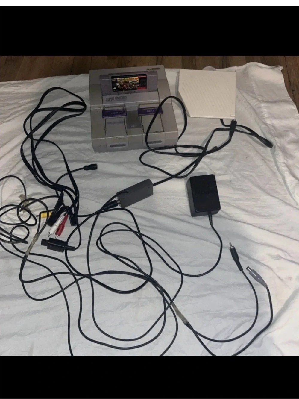 SNES System Hookups + Donkey Kong Bundle